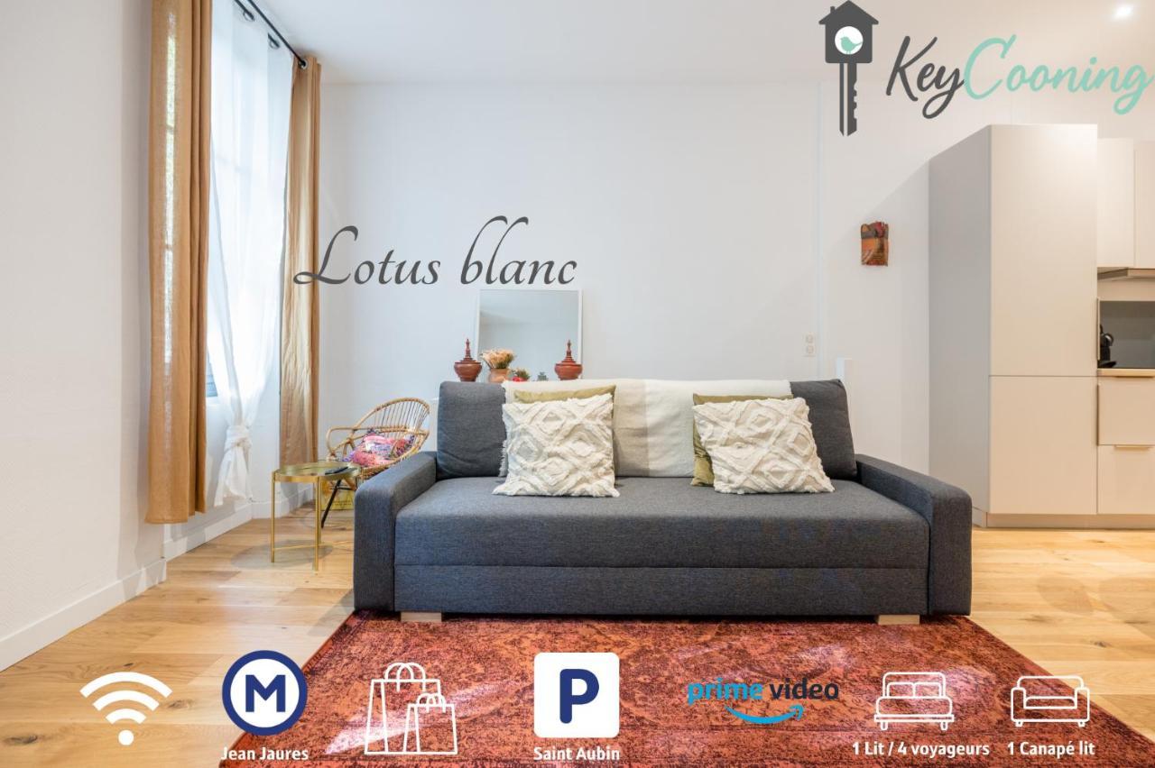 Apartmán Le Lotus Blanc - Hypercentre A 10 Min Du Metro Toulouse Exteriér fotografie